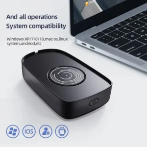 Undetectable Mouse Jiggler 5V 1A Simulates Mouse Movement, Wired/Wireless Compatible, Keeps PC Active 1