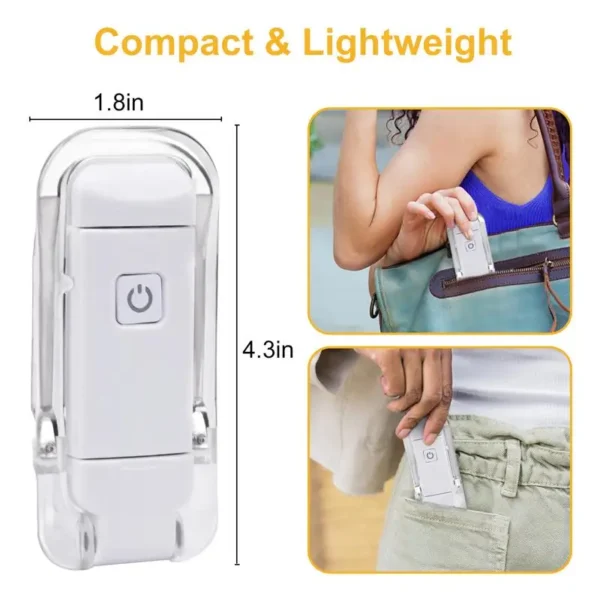 Mini USB Clip Light: Brighten Your Reads, Anywhere, Anytime! 6