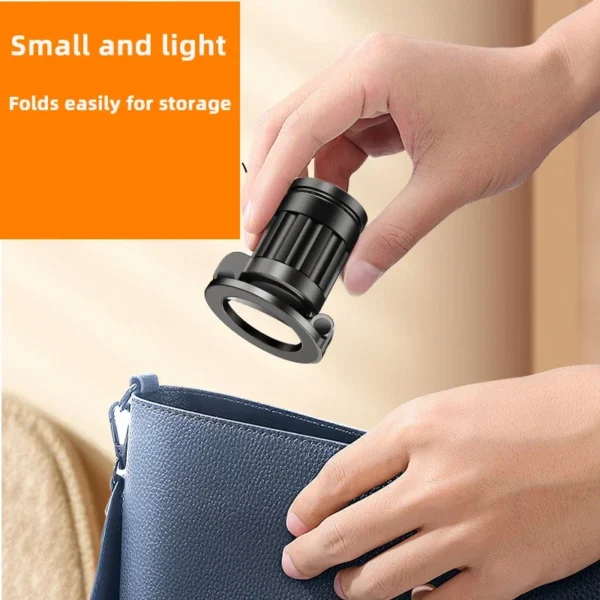 Magnetic Phone Clip Holder for Car Headrest - 360° Rotating, Adjustable Mount for MagSafe 5