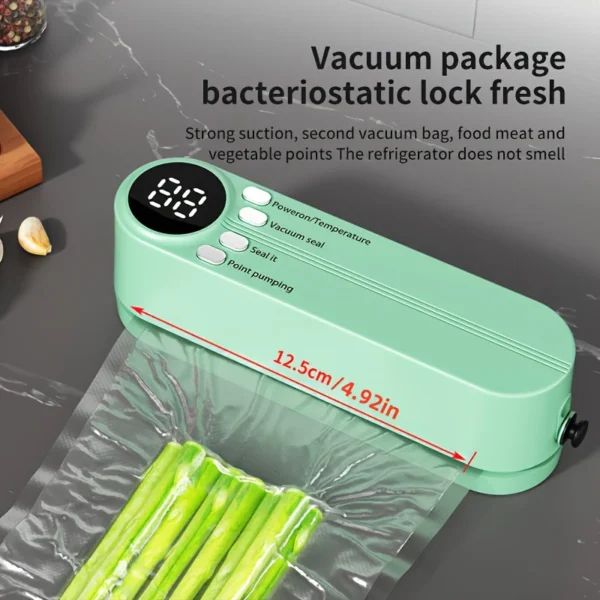 Xiaomi Mijia Portable USB charging multifunctional food vacuum sealer with sealing external suction and inflation functions 2